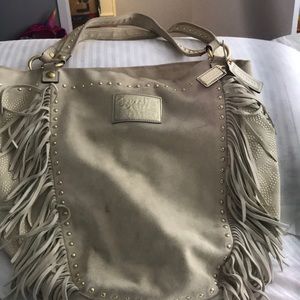 Coach bag beige